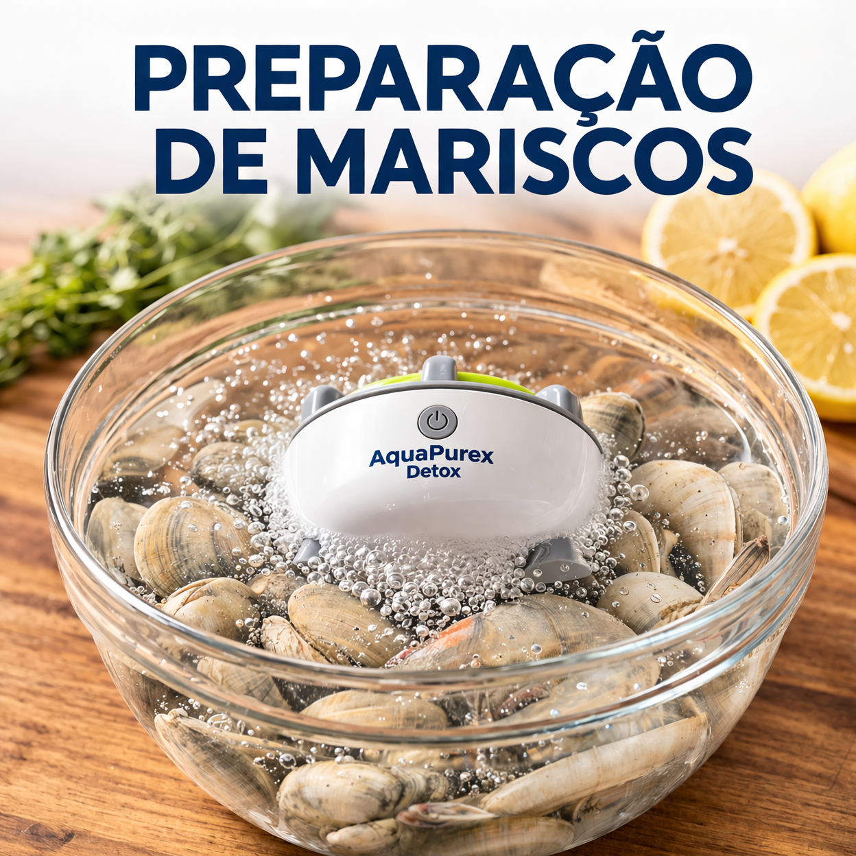 Fresh Aura™ Purificador Inteligente de Alimentos