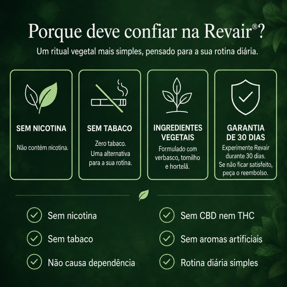 Inalador Respiratório Revair de Verbasco