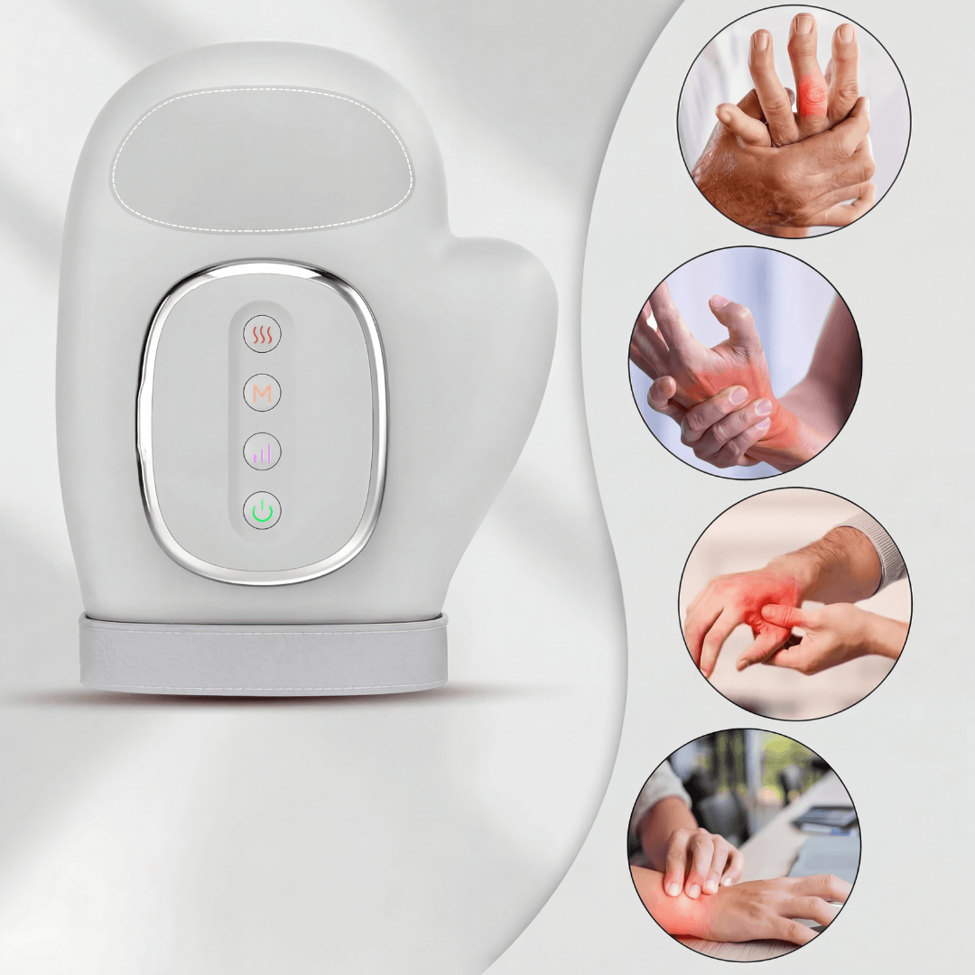 Fitorya™ Dispositivo de Massagem de Compressão para Mãos e Pulsos