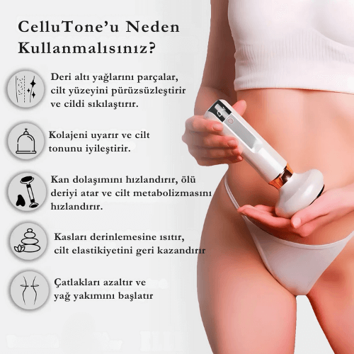 CelluTone™ Selülit Karşıtı Sıkılaştırıcı Masaj Aleti