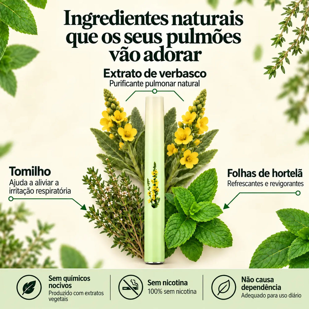 Inalador Respiratório Revair de Verbasco
