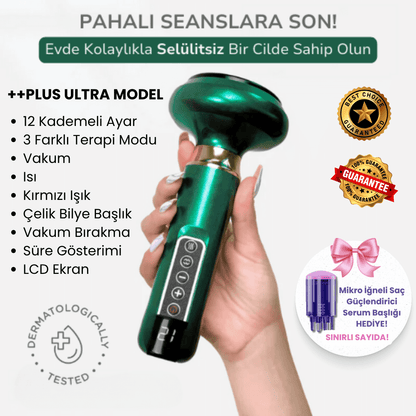 CelluTone™ Evde Profesyonel Selülit Masajı – 14 Günde Gözle Görülür Etki