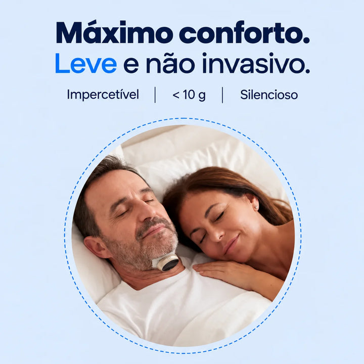 SleepEase Pro — Elimina o Ressobro e a Apneia do Sono